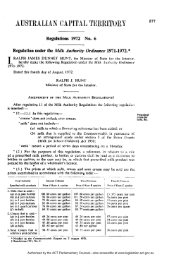 Authorised - ACT Legislation Register