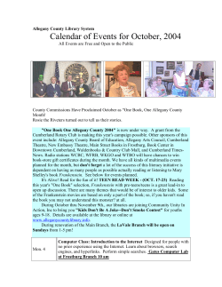 Allegany County Library System