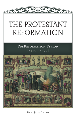 The Protestant Reformation, Pre-Reformation Period