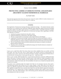 protecting america`s immune system: a reasonable argument