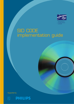 SID CODE implementation guide