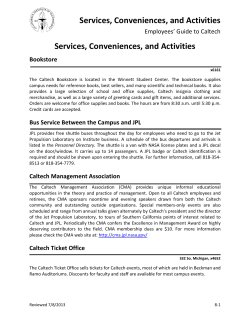 Services, Conveniences, and Activities