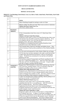 June 20, 2016 - Petty Harbour