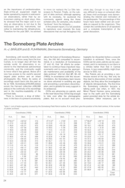 The Sonneberg Plate Archive