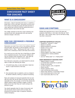 Coaches Fact Sheet - United States Pony Clubs