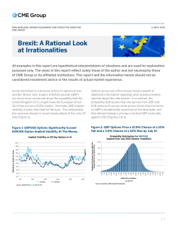 Brexit: A Rational Look at Irrationalities