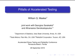 Pitfalls of Accelerated Testing