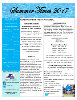 gearing up for the 2017 summer