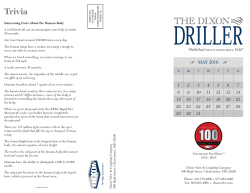 The Dixon Driller-May 2016