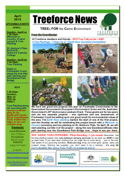 Newsletter April 2015