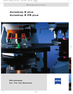 8-Seiter Axioskop 2 plus eng.