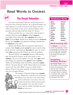 Read Words in Context