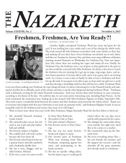 The Nazareth - Nazareth Academy High School