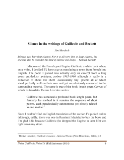 Notes Guillevic Notes - Open Journal Systems
