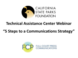 5 Steps to a Communications Strategy