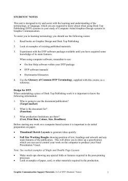 DTP Terms KI