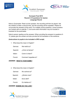 Round 2 EQ Final 2015