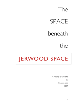 The SPACE beneath the e