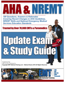 Facts That You Need To Know About The - EMT-National