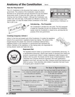 Anatomy of the Constitution