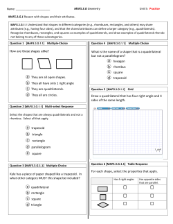 They are all open shapes. They all have only 1 right angle They are