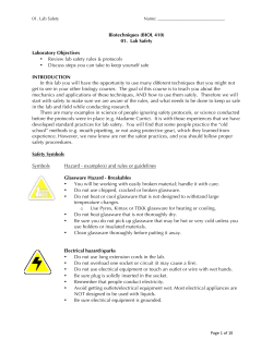 01 Lab Safety