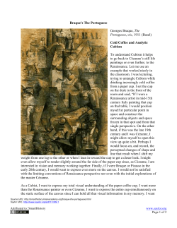 Braque`s The Portuguese Georges Braque, The Portuguese, o/c