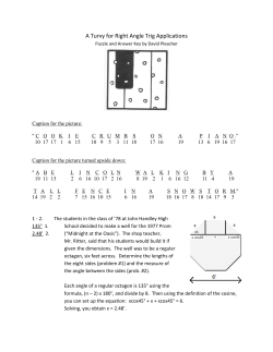 A Turvy for Right Angle Trig Applications