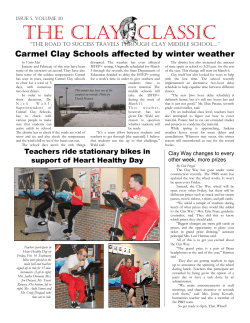 the clay classic - Carmel Clay Schools