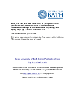 - University of Bath Opus