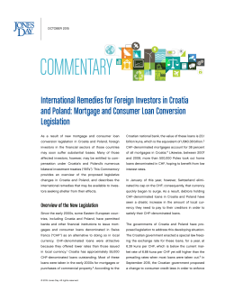 International Remedies for Foreign Investors in Croatia