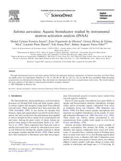 Salvinia auriculata -