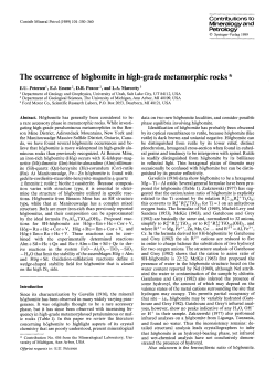 The occurrence of h&ouml;gbomite in high