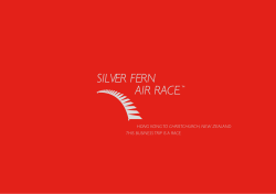 silver fern air race&trade; silver fern air race