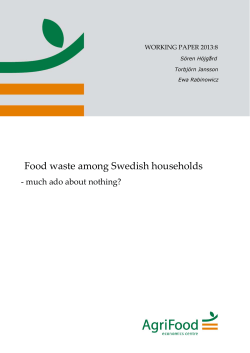 AgriFood-WP 2013:8 as a pdf-file