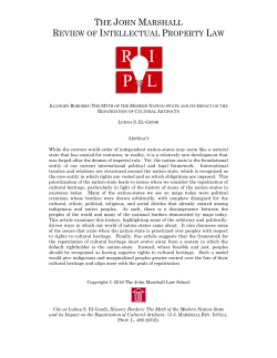 The Myth of the Modern Nation-State and its Impact on the