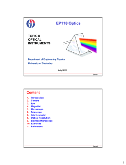 EP118 Optics