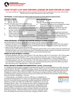 how to get a ny-dmv drivers license or non-driver id card