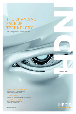 THE CHANGING FACE OF TECHNOLOGY