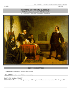 central historical question