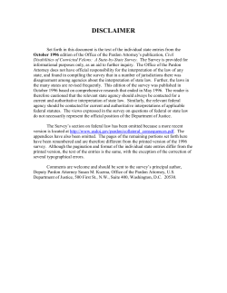 DISCLAIMER - Prison Policy Initiative