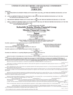 PDF/1496KB - Mizuho Financial Group