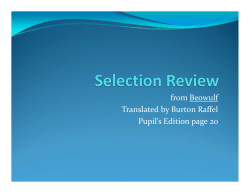 Selection Review
