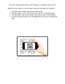 Plant Kingdom Gallery Walk Jigsaw Activity