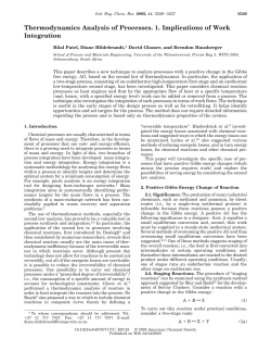2005 Patel Thermodynamics Analysis of Processes