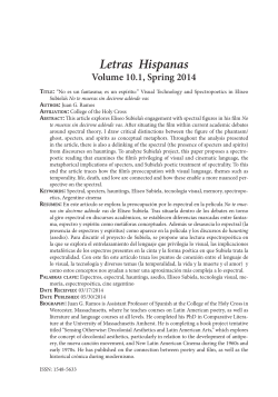 Letras Hispanas