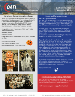 OATInformation November 2016