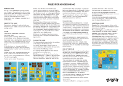 rules for kingdomino