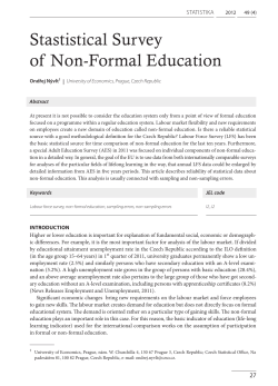 Stastistical Survey of Non