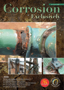 Read More - Corrosion Institute